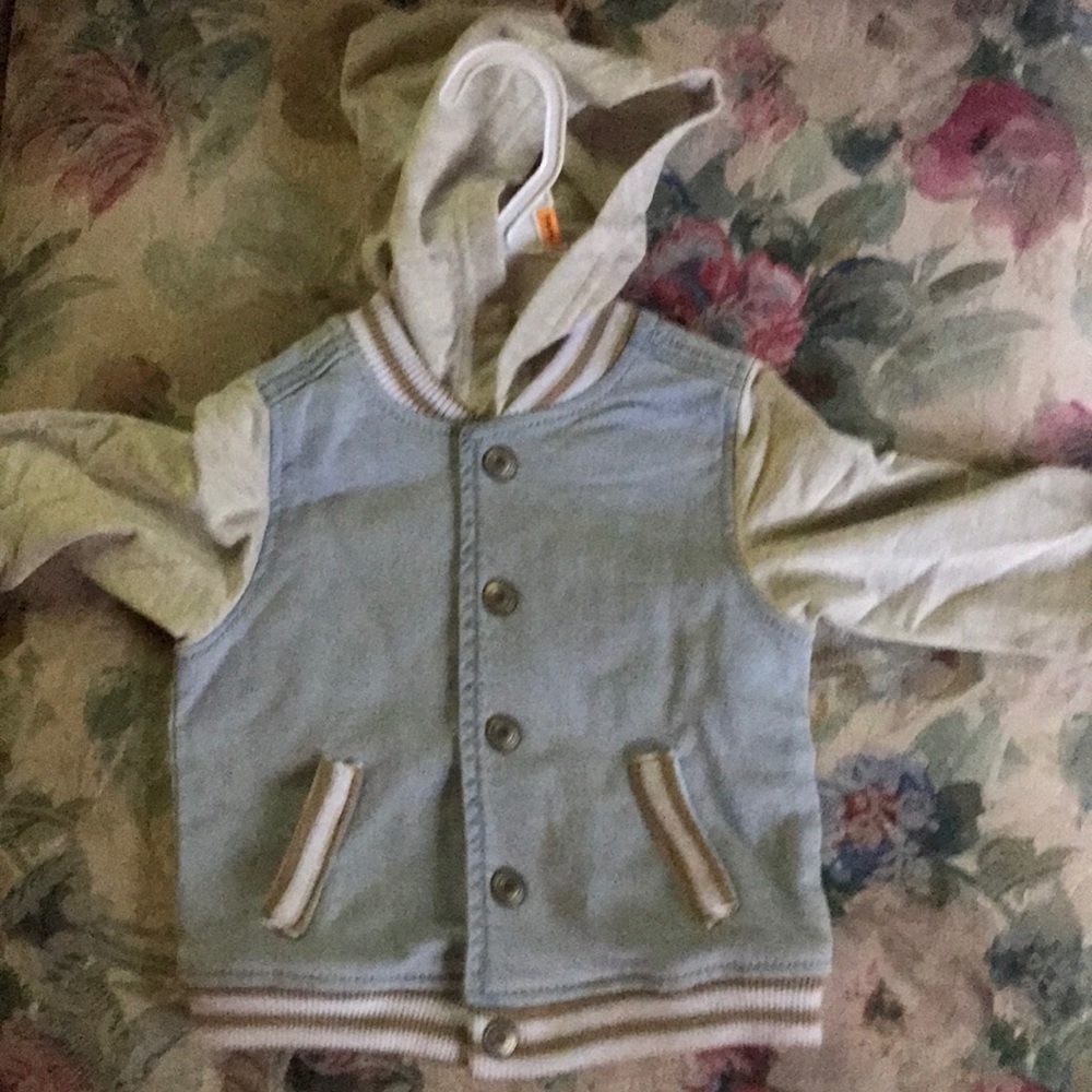 Jacket with hoodie